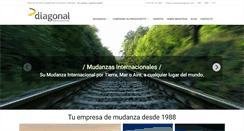 Desktop Screenshot of mudanzasdiagonal.com